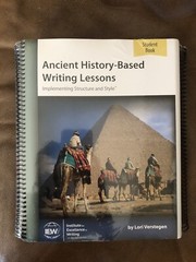 NEW Ancient History Based Writing Lessons Lori Verstegen Teacher & Student Books