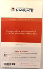 Emergency Care Transportation Sick Navigate Access Code ONLY – 12th edition