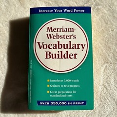 Merriam-Webster’s Vocabulary Builder by Cornog, Mary W. 1998