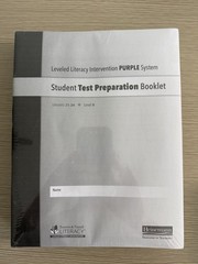 Fountas & Pinnell LLI Purple System Box 1 Teacher Materials Spiral Bound Set