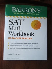 SAT Math Workbook (Barron’s SAT Prep) 7th Edition – NEW