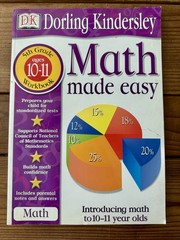 Math Made Easy: Math Made Easy by Dorling Kindersley Publishing Staff (2001,…