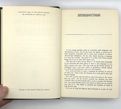 Berlitz Self-Teacher: Russian English and Russian Edition 1951 Hardcover DJ