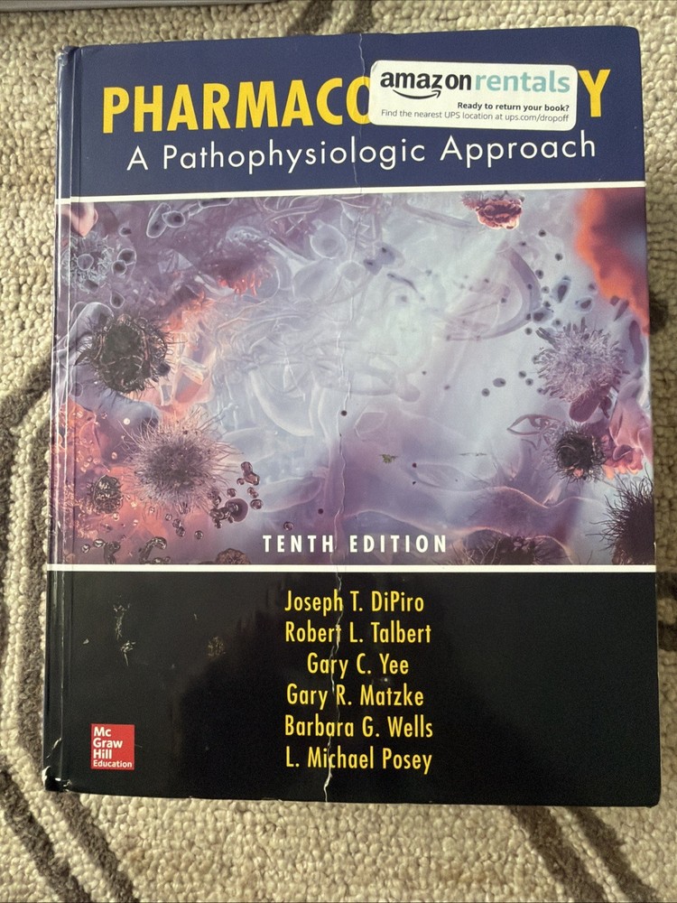 Pharmacology A Pathophysiologic Approach 10Th Edition