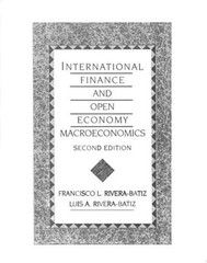 INTERNATIONAL FINANCE AND OPEN ECONOMY MACROECONOMICS, By Francisco L.