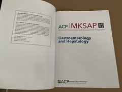 MKSAP; R 17 Gastroenterology and Hepatology – 1938245210, Oxentenko, paperback
