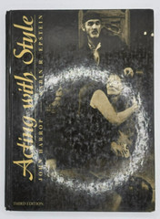 Acting with Style 3rd Edition by Sabin R. Epstein & John Harrop Hardcover G/VG