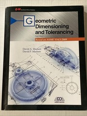 Goodheart-Willcox Geometric Dimensioning and Tolerancing 9th Ed Madsen Paperback