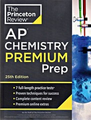 Single Copy Princeton Review 25th Ed AP Chemistry: Paperback – Brand New