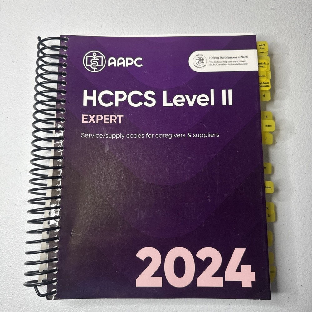 HCPCS Level II Expert Aapc 2024 Service/Supply Codes for Caregivers Suppliers