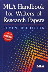 MLA Handbook for Writers of Research Papers 7th Edition by Modern Language Asso