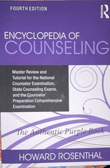 Routledge Authentic Purple Book Encyclopedia of Counseling 4th Ed Rosenthal 2019