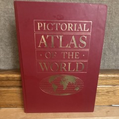 Pictorial Atlas of the World Hardcover Illustrated World Geography, Mead