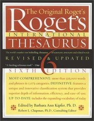 Roget’s International – Hardcover, by Kipfer Barbara Ann – Very Good s