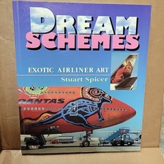 Dream Schemes – Exotic Airliner Art By Stuart Spicer 1997 Book