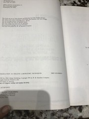 Introduction to Organic Lab Techniques by Donald L. Pavia (1982, Hardcover)