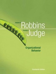 Organizational Behavior by Stephen P. Robbins; Timothy A. Judge