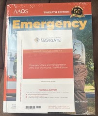 Emergency Care and Transportation of the Sick and Injured 12th ED. Hardcover.