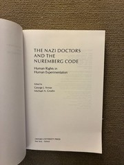 The Nazi Doctors and the Nuremberg Code Trade Paper New Other