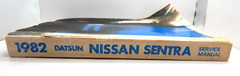 1982 Datsun Nissan Sentra Service Manual P/N 20097 Auto Repair Vtg Original