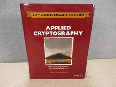 Applied Cryptography: Protocols, – Hardcover, by Schneier Bruce – Very Good