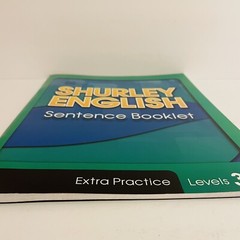 Shurley English Levels 3 & 4 Sentence Booklet Extra Practice 2015 Unused