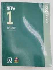 NFPA 1, Fire Code, 2024 Ed -9781455930388