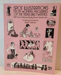Spot Illustrations from Rare & Orig Women’s Magazines 1910 & 1920 828 Cuts