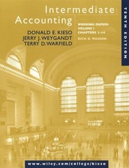 Intermediate Accounting: Chapters 1-14 Working Papers Vol 1