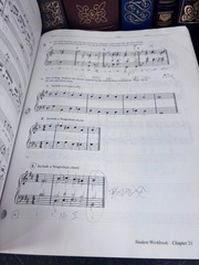 Workbook for Tonal Harmony Kostka Payne McGraw Hill Music Theory Undergraduate G