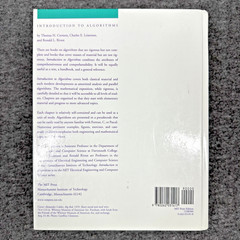 Introduction to Algorithms First Edition 1990 Thomas H. Cormen MIT Press HC