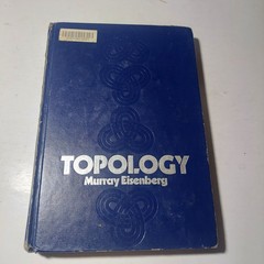 TOPOLOGY By Murray Eisenberg – Hardcover, Published in 1974