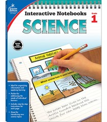 Carson Dellosa 1st Grade Interactive Notebooks, Reproducible Workbook Coveri…