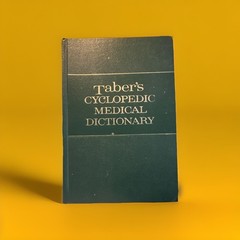 Vintage Collectible Book – Taber’s Cyclopedic Medical Dictionary, 10th Edition
