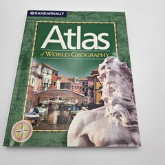 2006 Rand McNally Atlas of World Geography – Paperback By Bret R. Gover – GOOD