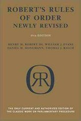 Robert’s Rules of Order (Newly – Paperback, by Robert III Henry – Very Good