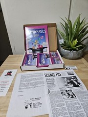 MathEMagics By Arthur Benjamin Set Of Vhs Cassette and Workbook 5th + Grade
