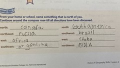 Abeka The History of Our United States Student Geography Skills and Answer Key