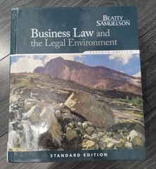 Business Law and the Legal Environment, Standard Edition, Seventh Edition