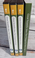The Great Courses DVD Set GREAT SCIENTIFIC IDEAS THAT CHANGED THE WORLD VG