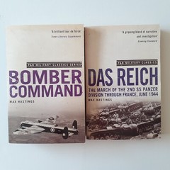 Das Reich & Bomber Command, Pan Military Classics, WW2 Paperback, Max Hastings