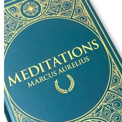 Meditations by Marcus Aurelius Hardcover Collectible Deluxe Gift Decor Book
