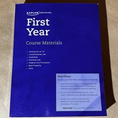 Kaplan Bar Review First Year Course Materials