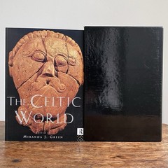 Celtic World by Miranda Green 1996 Trade Paperback with Slipcase