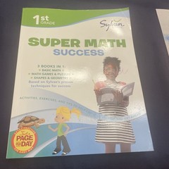 1st Grade Super Math Success Sylvan Learning READ DESCRIPTION