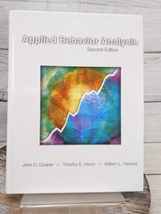 Applied Behavior Analysis (2nd Edition) John Cooper Hardcover Book