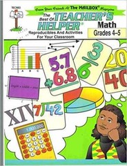 Math Grades 4-5 (The Best of – Paperback, by Margaret Michel – Very Good j