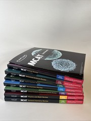 Kaplan MCAT Complete 7-Book Subject Review Third Edition – Excellent Used