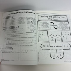 Carson Dellosa MATH Grade 5 Resource Book Interactive Notebooks Workbook