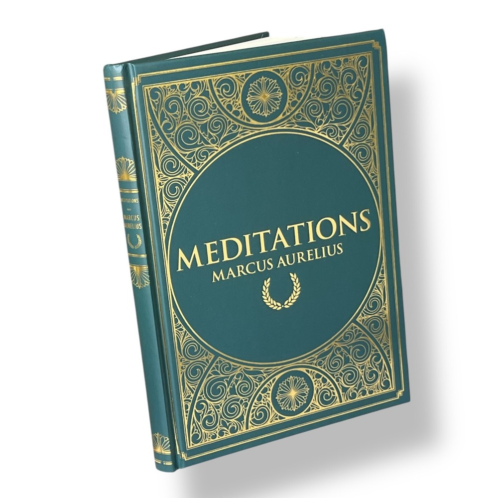 Meditations by Marcus Aurelius Hardcover Collectible Deluxe Gift Decor Book